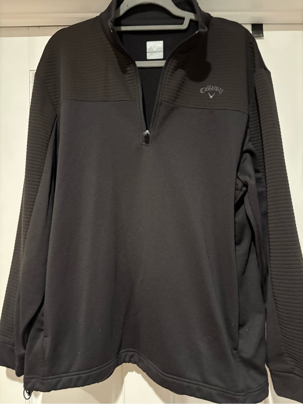 Callaway Men's Black 1/4 Zip Performance Pullover